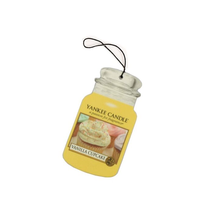 Yankee Candle Vanilla Cupcake Car Jar -1